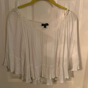 Nordstrom: Topshop white blouse